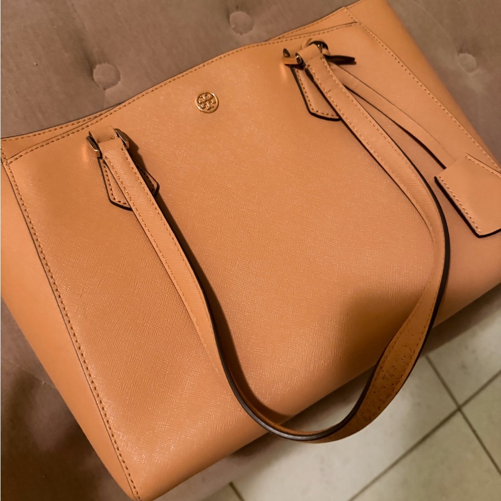 Tory Burch Tan Leather Tote